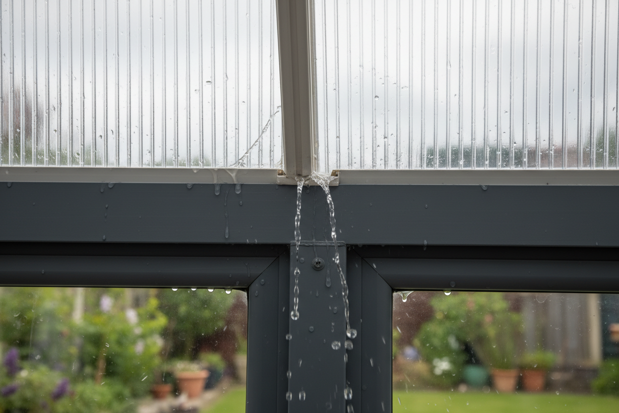 How to Stop Polycarbonate Roof Leaks