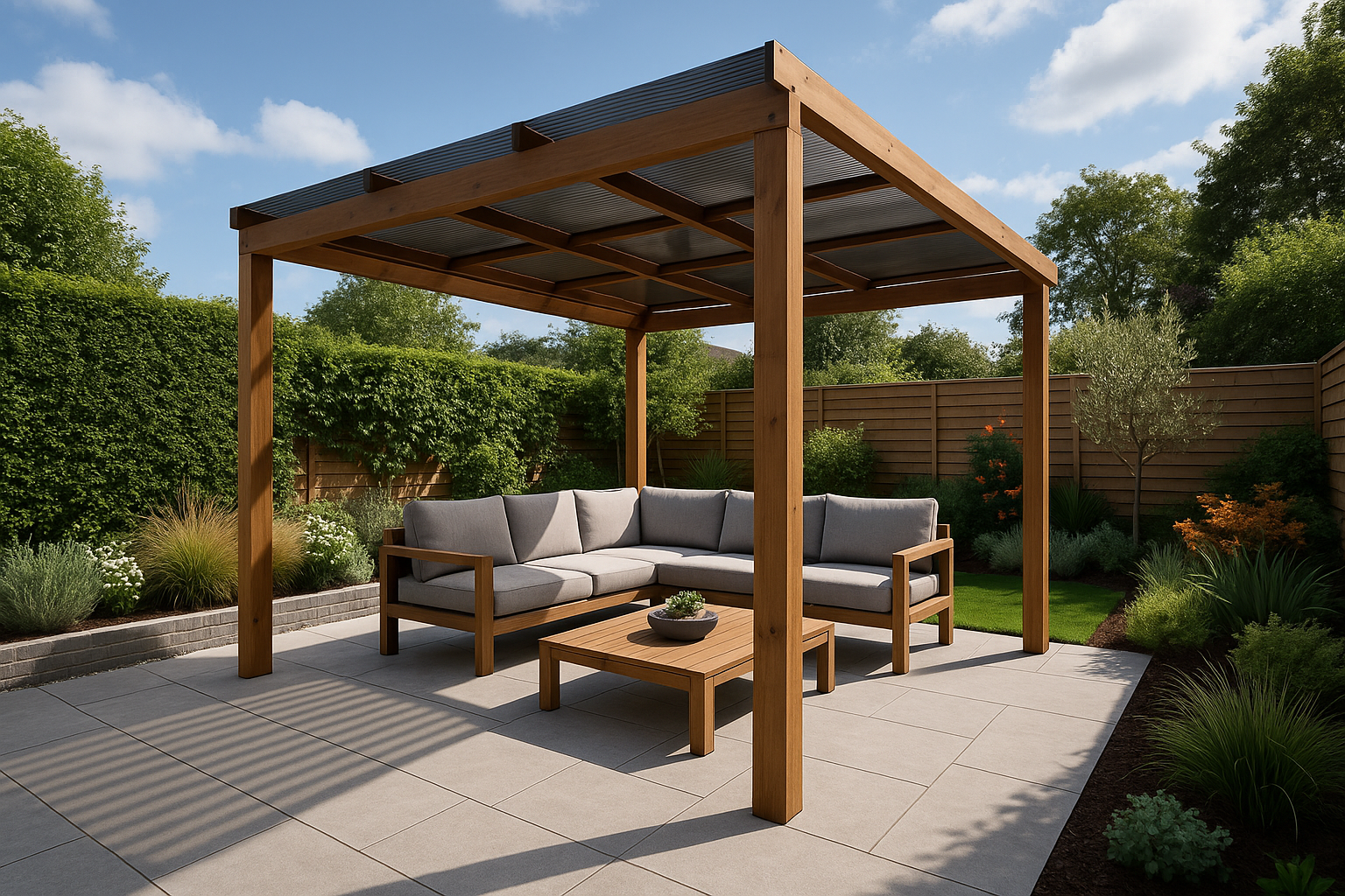 Best Thickness for Pergola Roofs
