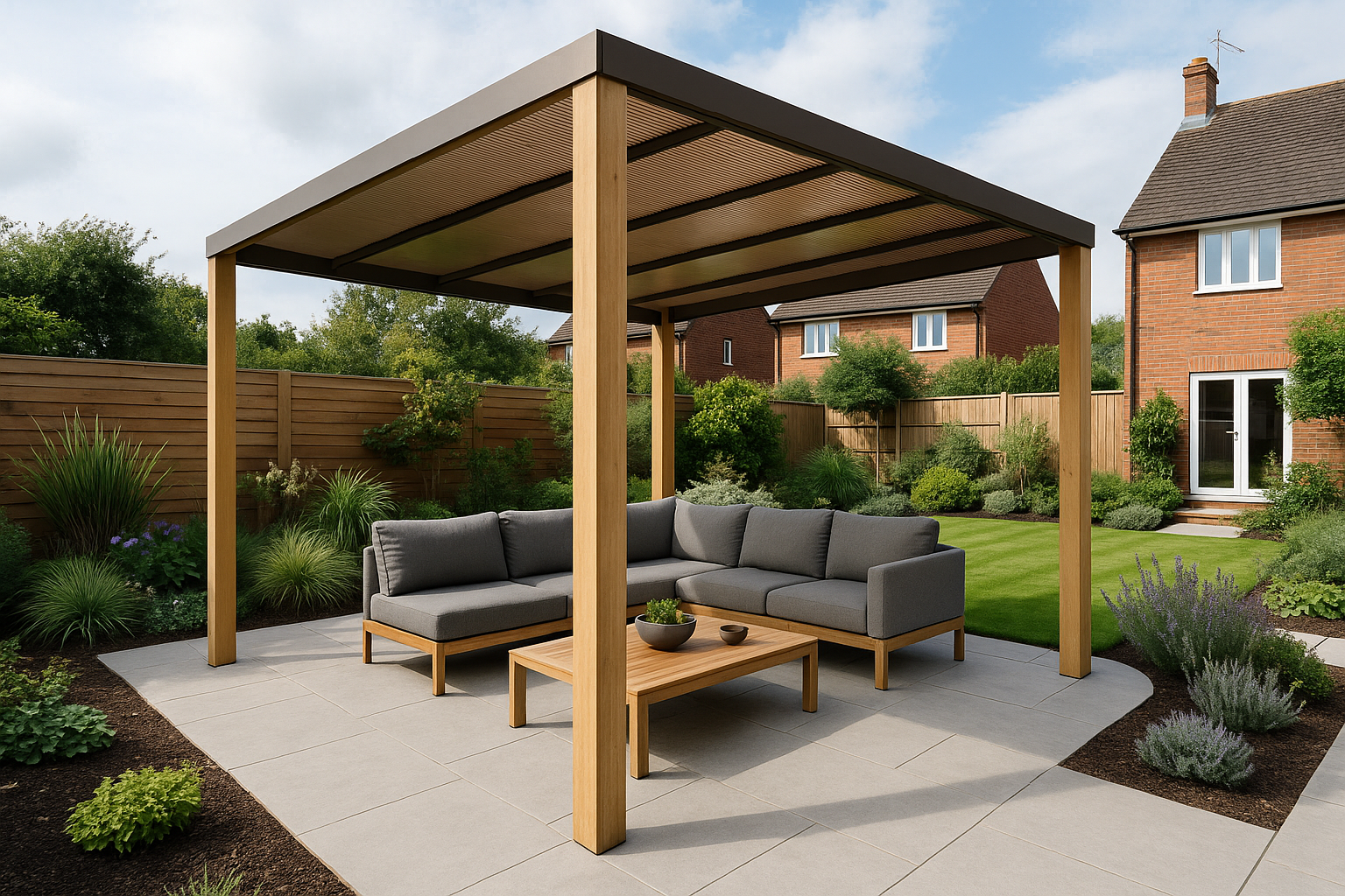 Pergola Roof Ideas for UK Gardens