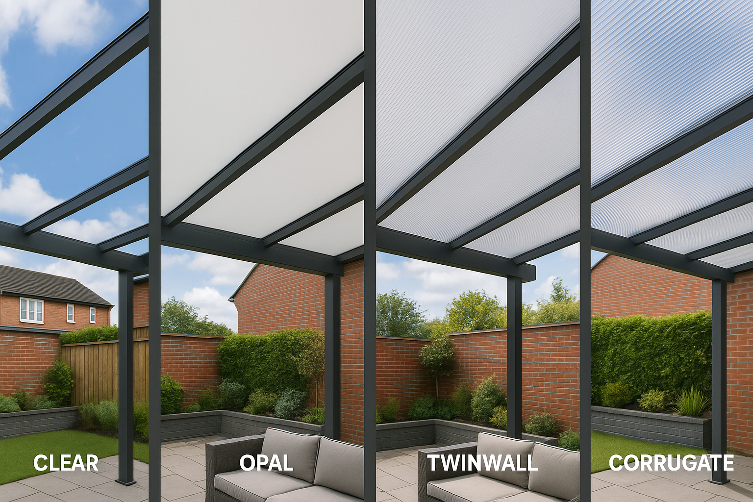 Polycarbonate vs Metal Roofing