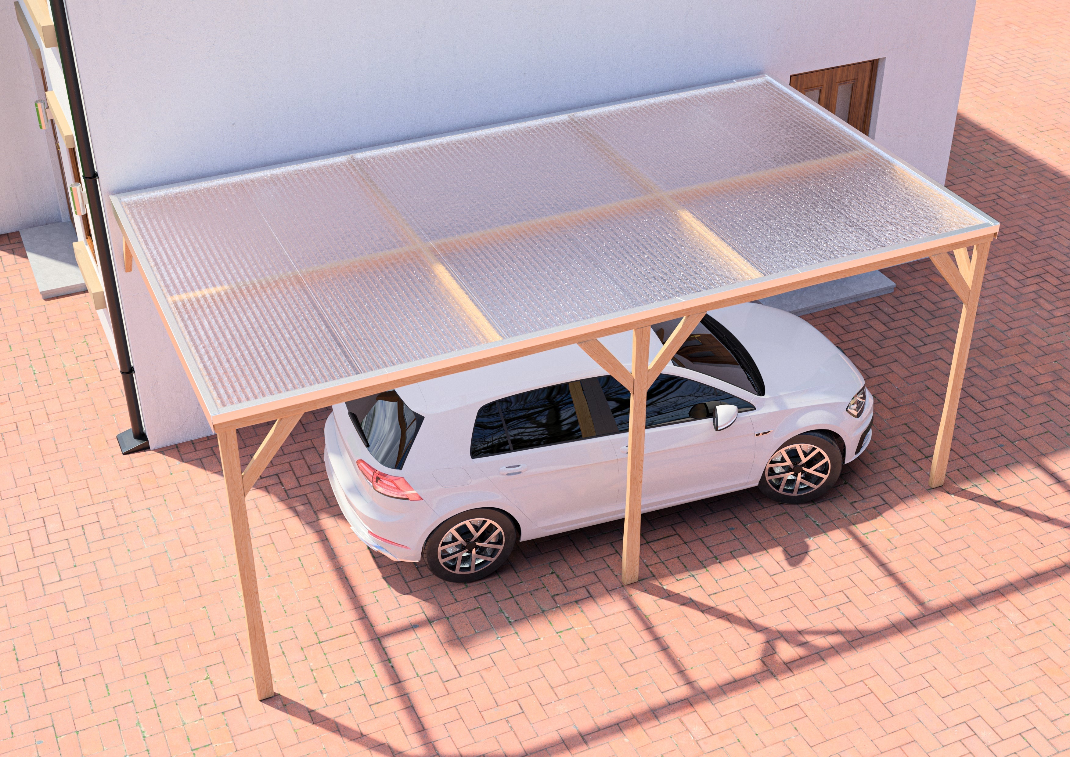 Best Polycarbonate Sheet Thickness for Pergolas, Lean-To Roofs & Carports