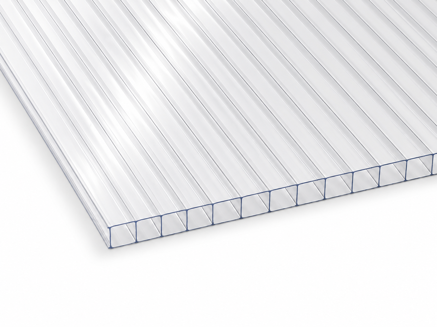 PolycarbonateX 6mm Clear Multiwall Polycarbonate Roofing Sheet