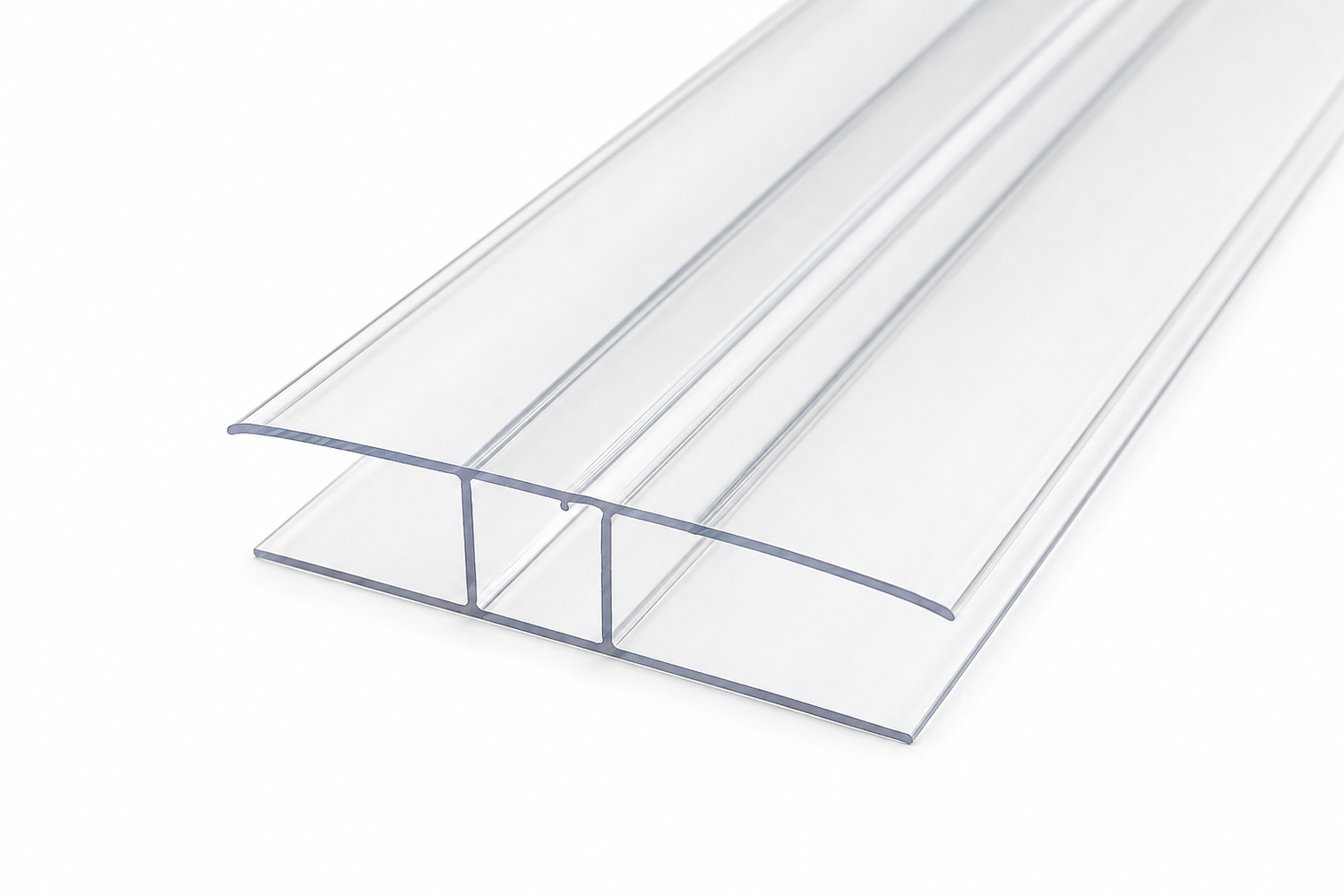 PolycarbonateX PVC H Section Joining Profile